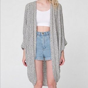 Slouchy long cardigan - American apparel